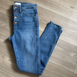 MADEWELL-10” HIGH RISE SKINNY JEAN